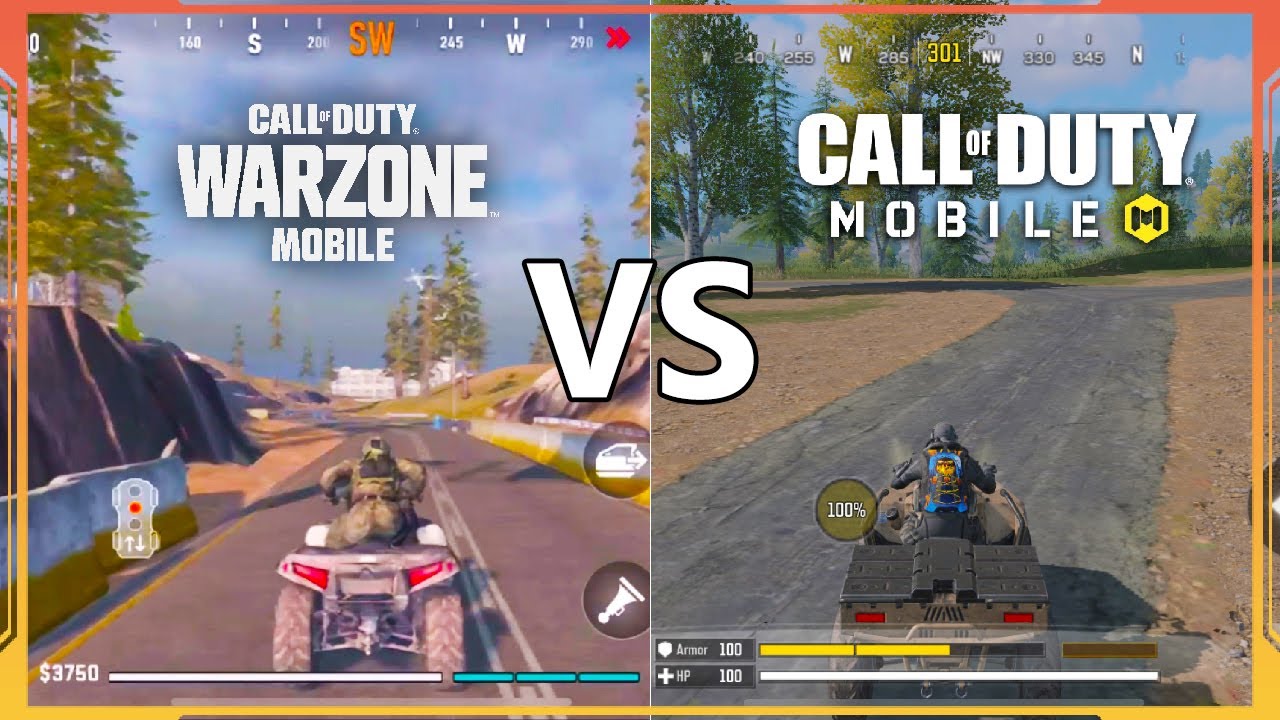COD Warzone vs COD Mobile Battle Royale 