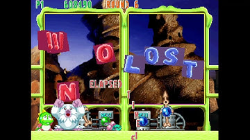 Super Puzzle Bobble (Arcade) - Player VS Computer - Hebedon