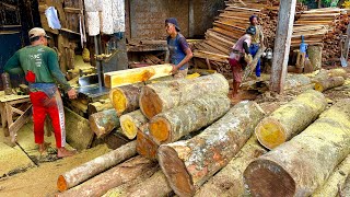 Download Lagu Rezeki Dobel..!! Menggergaji Kayu Nangka Yang Memiliki Serat Full Terasa Paling Beruntung MP3