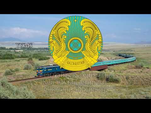 Kazakistan Milli Marşı - Менің Қазақстаным(Meniñ Qazaqstanım) TÜRKÇE ALTYAZILI