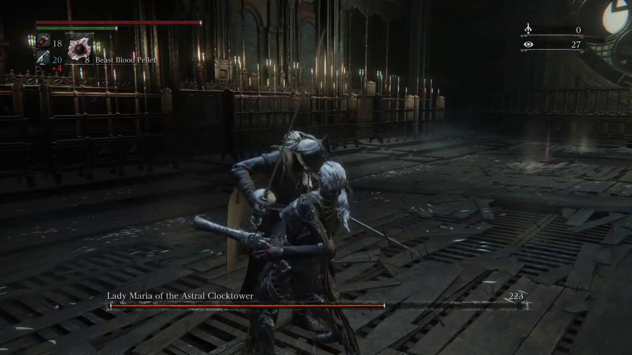 Bloodborne - Lady Maria PARRY ONLY NG++