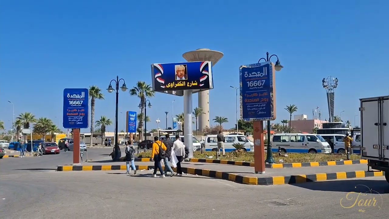 جولة في دمياط الجديدة (شوارع دمياط الجديدة)
