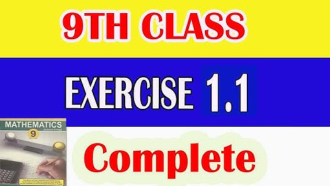 Class 9th Mathematics || Exercise 1.1||  Matrices || Complete Solution in Urdu/Hindi ||