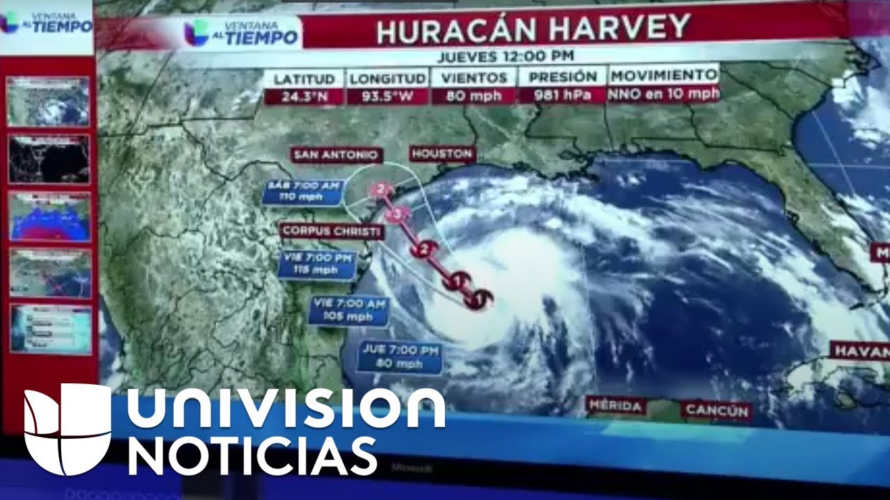Aviso de huracán para la costa de Texas tras el fortalecimiento de
