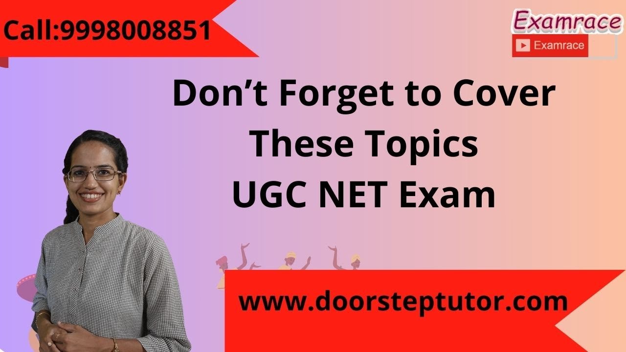 Don't forget to Cover these Topics Even if You are Reading Standard ...