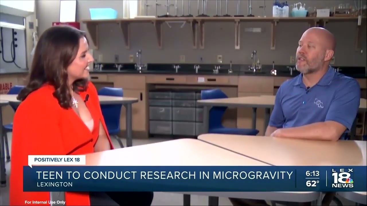 LCA's Scalf one of four students, nationwide, selected for NASA-backed microgravity research flight