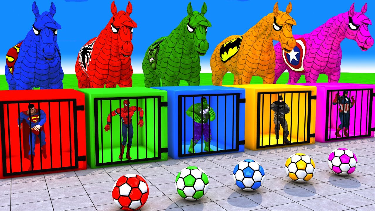 Long Slide Game With Cow Elephant Gorilla Hippopotamus Tiger 3d Animal Game Funny 3d Animals