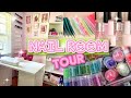 Nail Room Tour | DIY NAIL ROOM DECOR | NAIL HAUL@Makartt Official  | Home Decor | ANDELE LARA