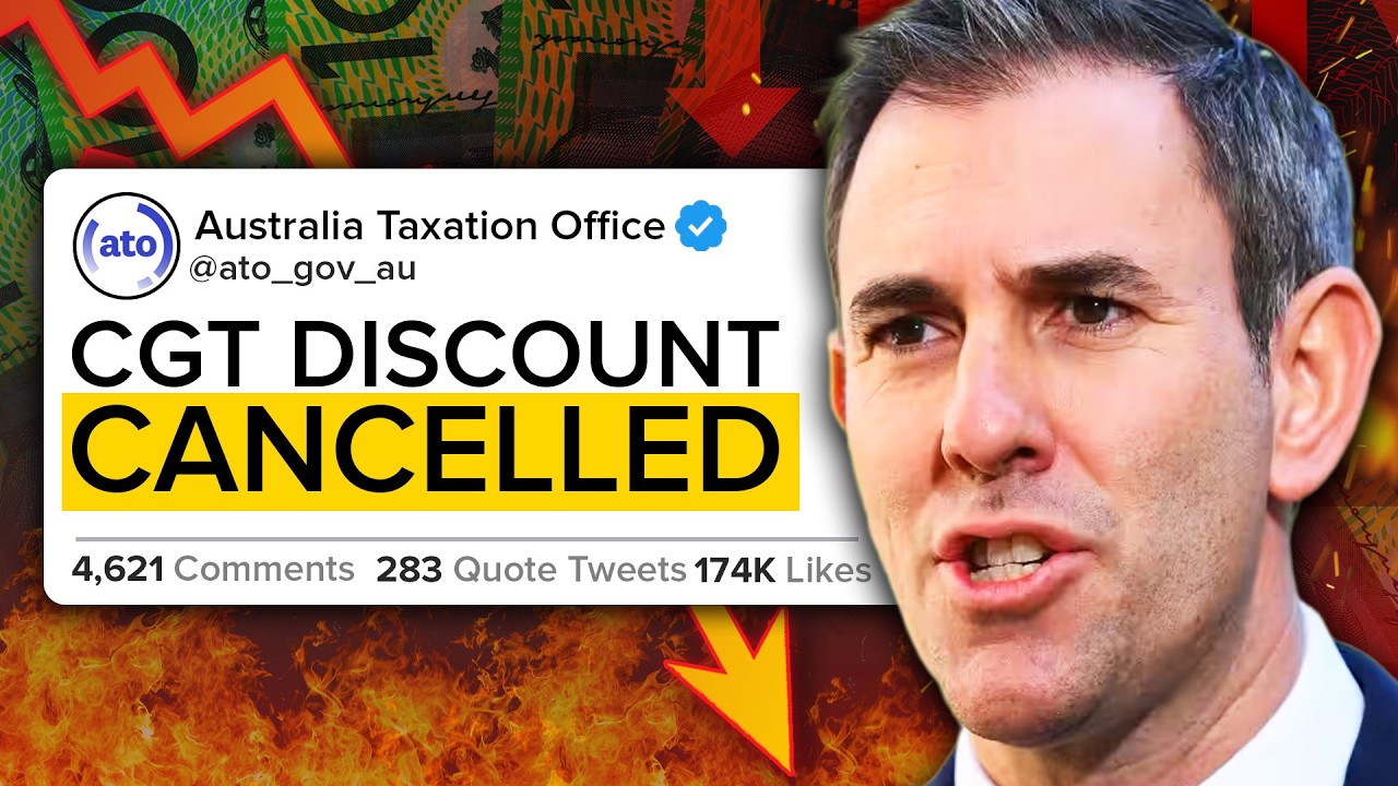 CGT Discount Cancelled — The Final Phase of Australia's Property Market Boom (What Happens Next?)