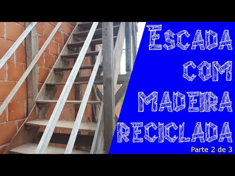 Vídeo: Como você termina escadas de madeira?