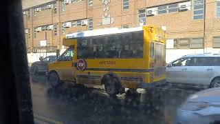 Ex Reliant Transportation Inc School Bus Ford E-350 & Chevrolet Collins & TransTech #NT1319 #NT1977