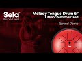 Video: SELA SE-362 MELODY TONGUE DRUM 6" - F MINOR RED