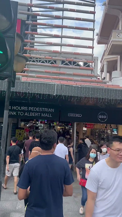 The famous Bugis Street in Singapore | Tourists must visit #singapore #bugis #clothing #cosmetics