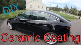 Ceramic Coating on the Tesla Model 3