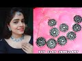 DIY Jewellery Set Using Clay || Necklace || Earring || Mangtika || Jwellery Making At Home ||