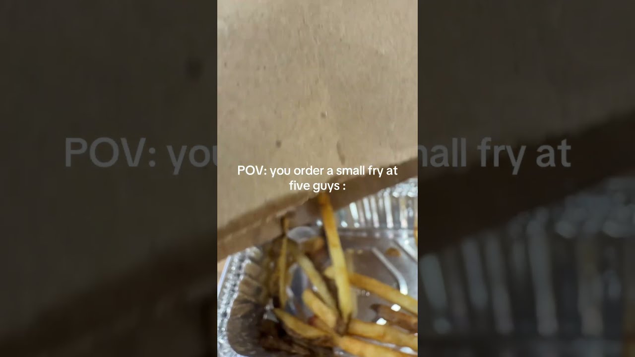 Bruh Fries Fiveguys