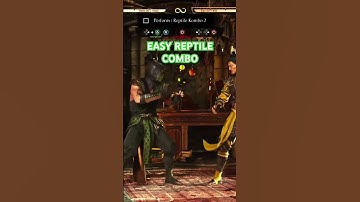 EASY REPTILE COMBO for beginners in MK1