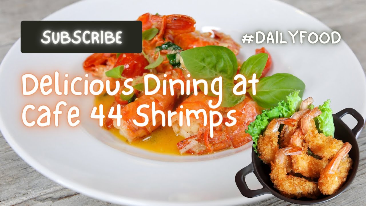 Delicious Shrimp & Grits at Café 44
