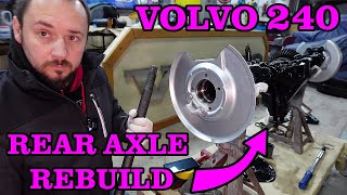 The Best Volvo 240 Rear Axle Rebuild Ever