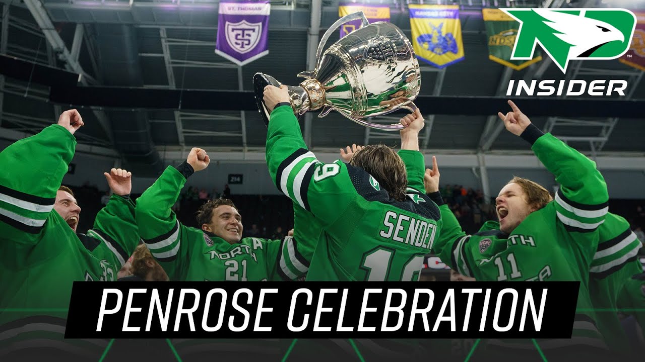UND Hockey | Penrose Cup Celebration | 3.4.22 at Omaha