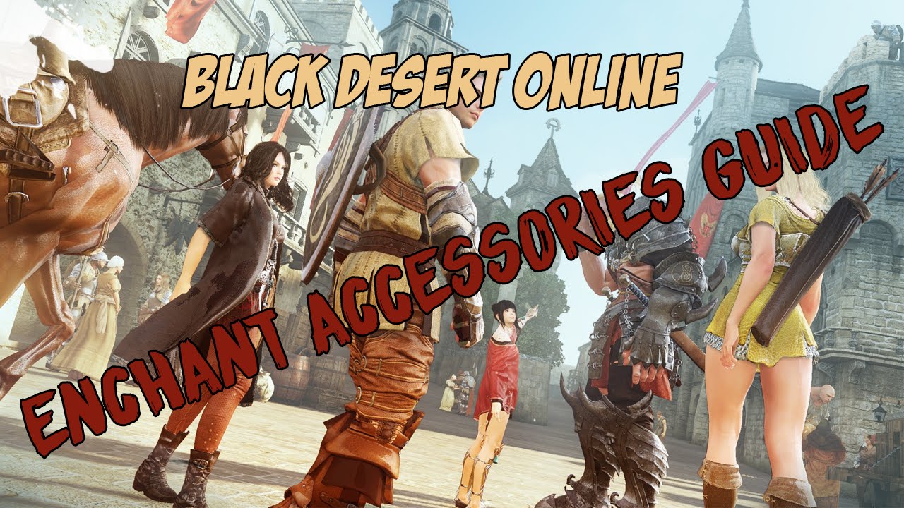 How to Enchant Accessories - Black Desert Online - YouTube