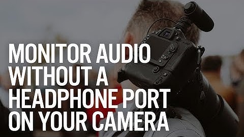 How To with PCV! Monitor Audio without a Headphone Port