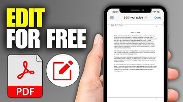 How To Edit PDF Document on iPhone (FREE)