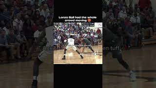 Lonzo Ball🥶#basket #ankles #highschoolbasketball #tuff #lonzoball #aura #shorts
