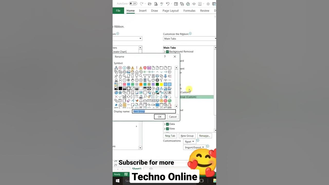 customized ribbon in Excel l excel shortcut tricks l Excel tricks l
