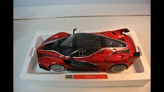 1:18 Bburago Ferrari FXXK Signature Series Unboxing