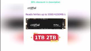 Why Everyone’s Talking About This Product! Crucial P3 Plus 1TB 2TB PCIe 4.0X4 3D NAND NVMe M.2 22