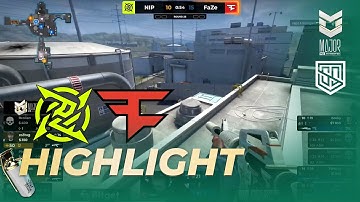 [HIGHLIGHTS] FAZE VS NIP | QUARTER-FINAL | PGL MAJOR ANTWERP 2022