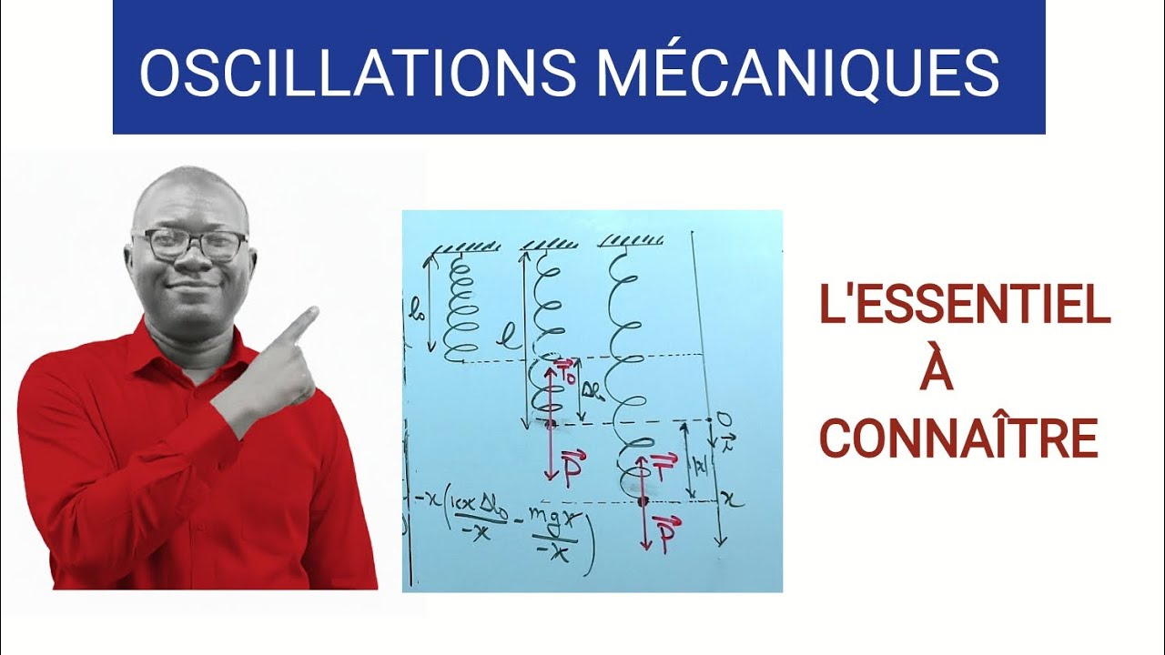 OSCILLATIONS MÉCANIQUES - Les pièges à éviter 