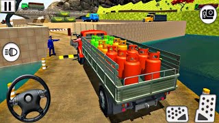 Offroad Cargo Truck Driving Game - Wood Transporter Truck Driver games - Android gameplay screenshot 5