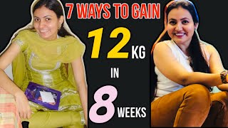 WAYS TO GAIN WEIGHT: वज़न बढ़ाने के आसान टिप्स। इस तरह पाएँ Healthy weight घर पर ही। Preityप्रेरणा । screenshot 2