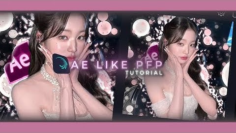 Ae like pfp tutorial(+preset) || Alight Motion Tutorial