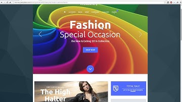 2  Pages customization - Welldone Opencart theme video manual