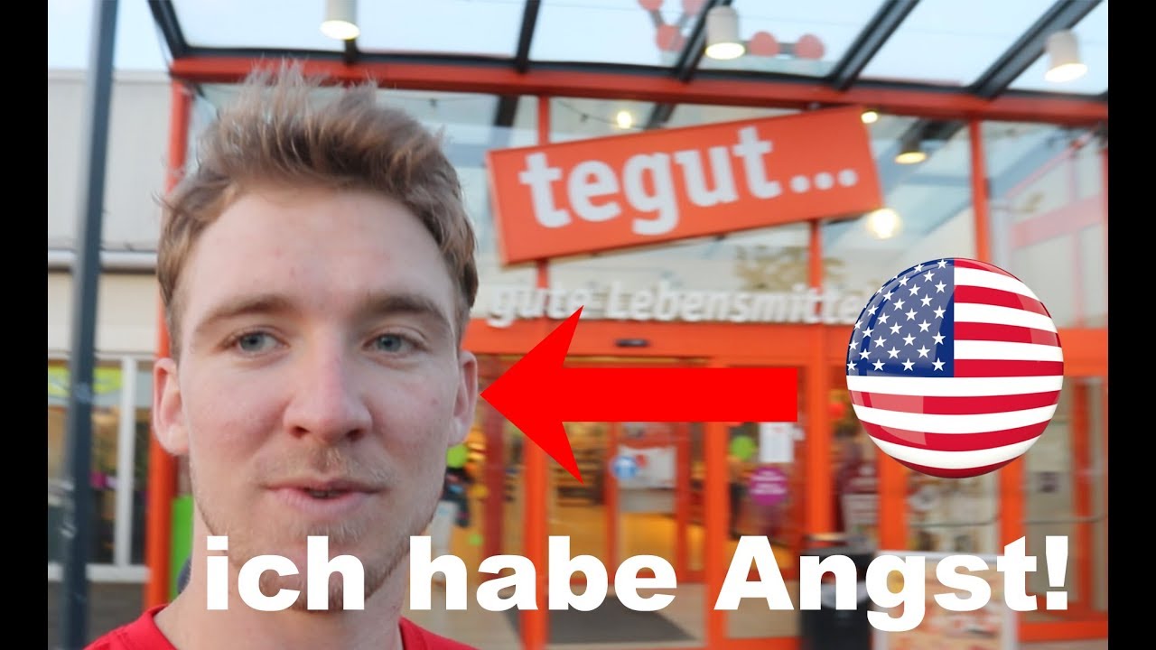 AMERICAN tries to speak GERMAN at Grocery Store! - YouTube