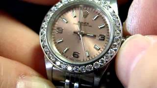 How to Wind and Set a Ladies Rolex Oyster Perpetual