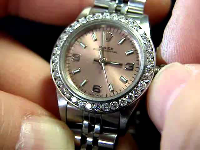 how do you wind a rolex oyster perpetual watch