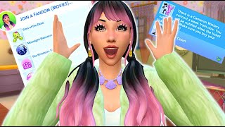 Be a mega fan with the fandom mod! //Sims 4 fandom mod