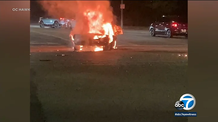 Suspected DUI driver arrested in fiery crash in Wo...