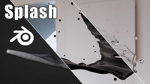 [Blender 3.1] Water Splash Along A Curve Geometry Nodes Tutorial