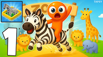 My Wild Zoo Gameplay Walkthrough Part 1 – Build Your First Zoo (Android,iOS)