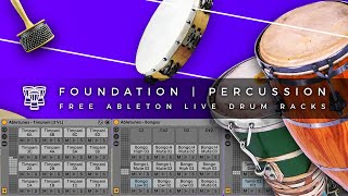 FREE Orchestral Percussion Ableton Drum Racks 🥁 | F O U N D A T I O N