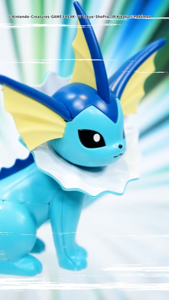 Pokémon Plastic Model Collection Quick!! 27 Vaporeon