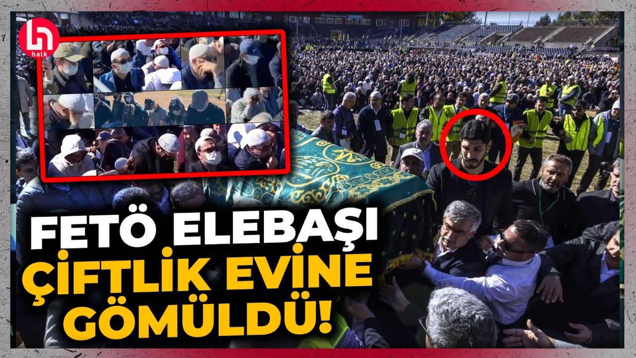 FETÖ elebaşı Fethullah Gülen'e 'tekbir yasaklı' tören! Tabutu başında İncil'den pasajlar okundu!