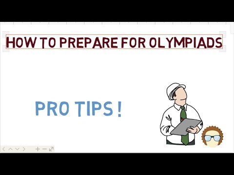 HOW TO PREPARE FOR OLYMPIADS || PRO TIPS