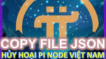Copy File Json hủy hoại Pi Node Việt Nam #pi #picoin #pinetwork #pinode
