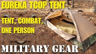 Eureka TCOP One man combat tent  best bug out tent shelter